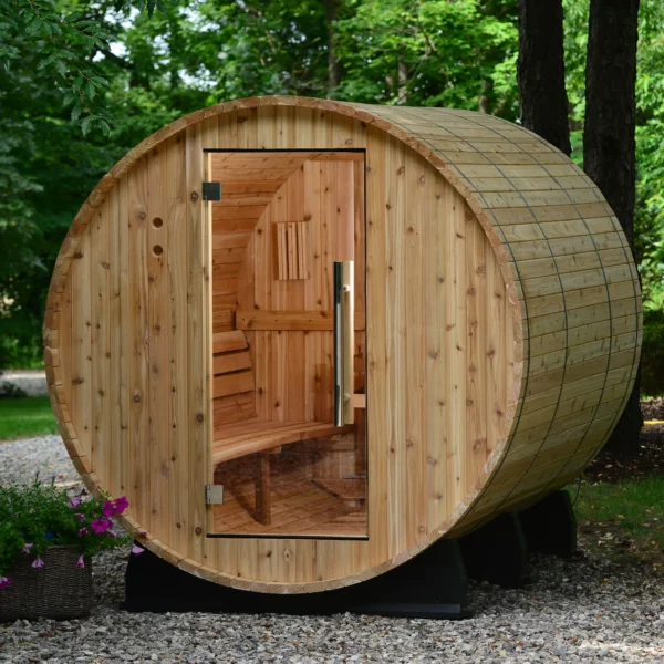 Princeton 6 Person Barrel Sauna - Image 3