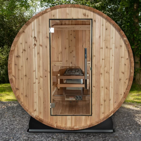 Watoga 2-4 Person Barrel Sauna - Image 3