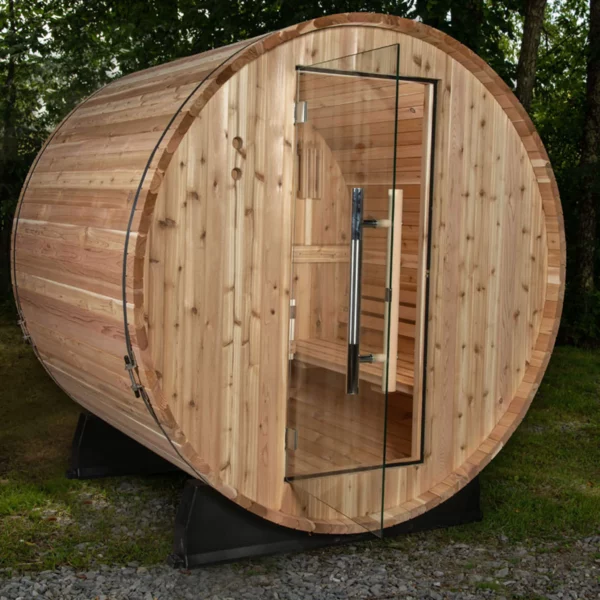 Watoga 2-4 Person Barrel Sauna - Image 2