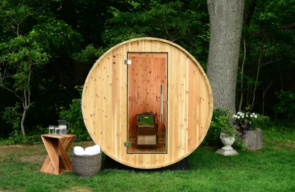 Seneca 6 Person Barrel Sauna - Arcadian - Image 3