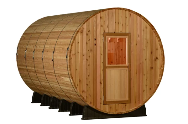 Shenandoah 4 Person Barrel Sauna - Hemfir - Image 2