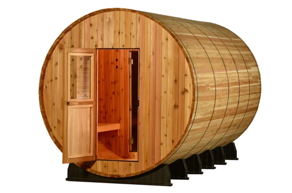 Shenandoah 4 Person Barrel Sauna - Hemfir