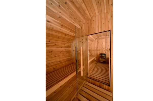 Shenandoah 4 Person Barrel Sauna - Hemfir - Image 6